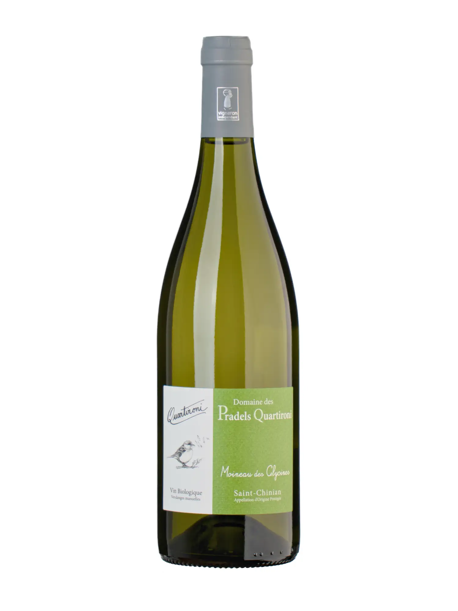 Domaine Pradels Quartironi - Vin blanc bio Moineau des Glycines
