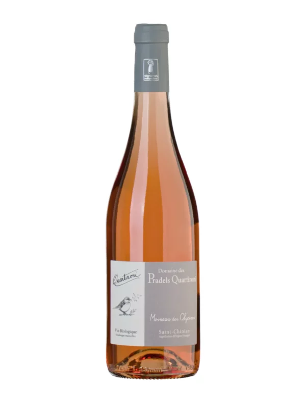 Domaine Pradels Quartironi - Vin rosé bio Moineau des Glycines