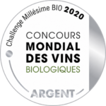 Challenge Millésime Bio · Médaille d'argent : 2020