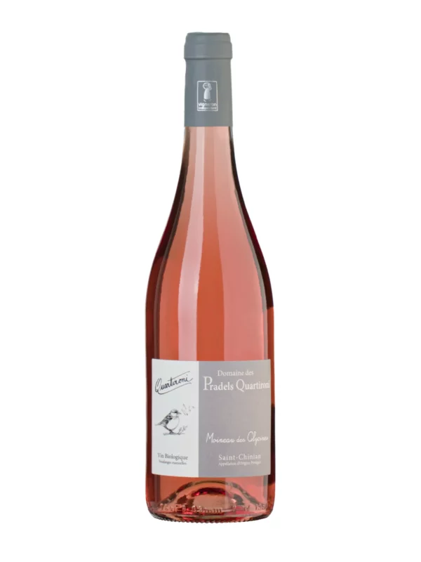Domaine Pradels Quartironi - Vin rosé bio Moineau des Glycines